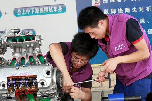 汽修人才就業(yè)好 汽修專業(yè)受捧